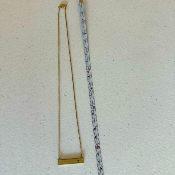 Jewelry - Women’s Gold Bar “d” Necklace